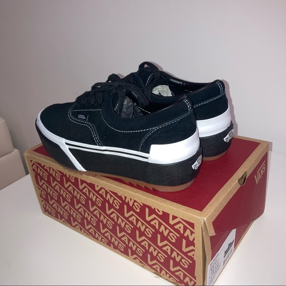 Vans Old Skool - Era Stacked Black Suede (US 7)  Women - Picture 5 of 6